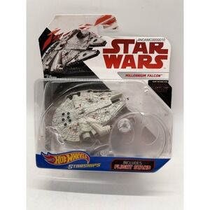 Hot Wheels Starships Star Wars‎ Millennium Falcon Includes Flight Stand Sealed